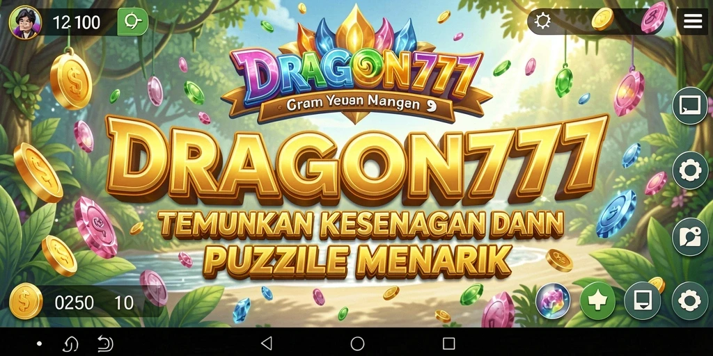 Gameplay menarik dari DRAGON777 dengan tantangan Puzzle.