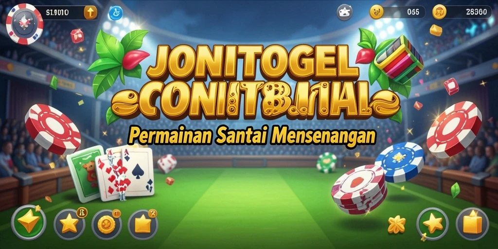 Gameplay santai JONITOGEL dengan grafik menarik.