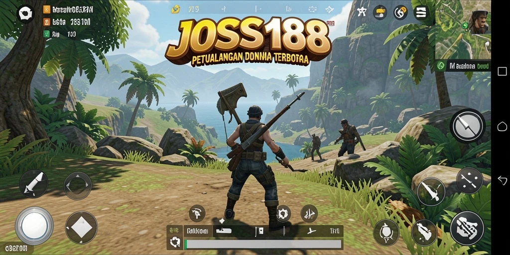 Tampilan gameplay JOSS188 yang menakjubkan di dunia terbuka.
