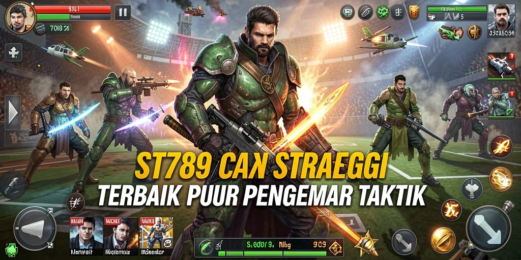 Tampilan menarik dari gameplay ST789 dengan elemen strategi yang mendalam.